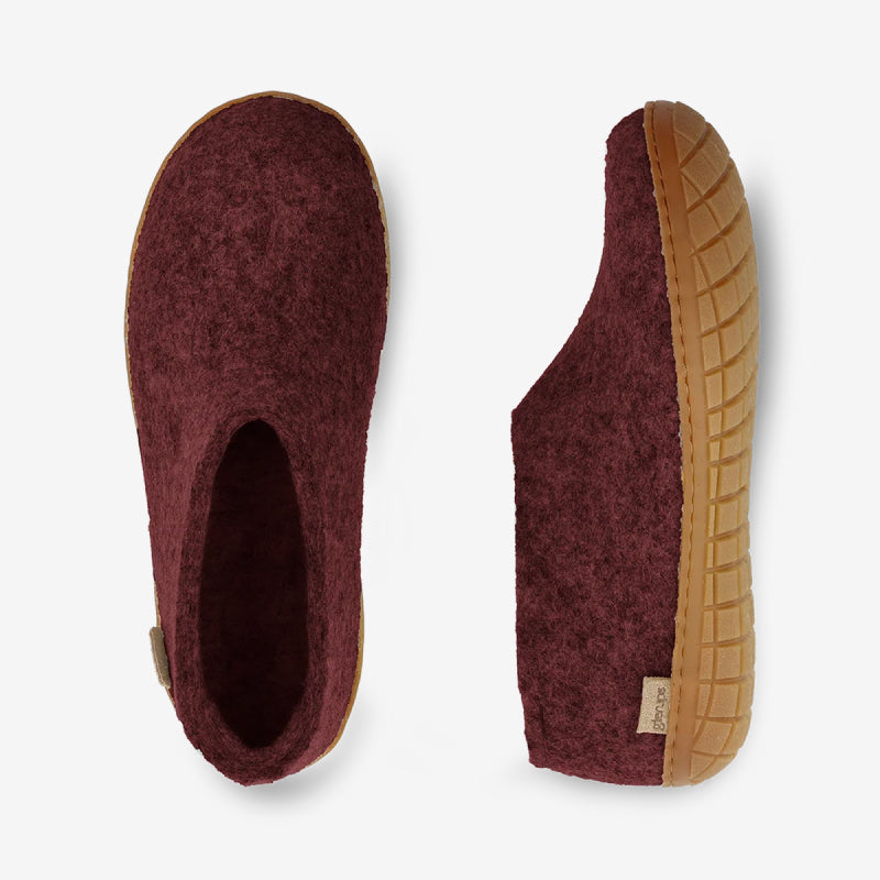 Glerups Shoe - Rubber - Beet
