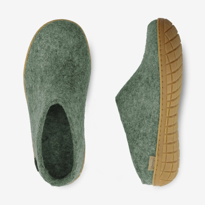 Glerups Slip-On - Rubber - Moss