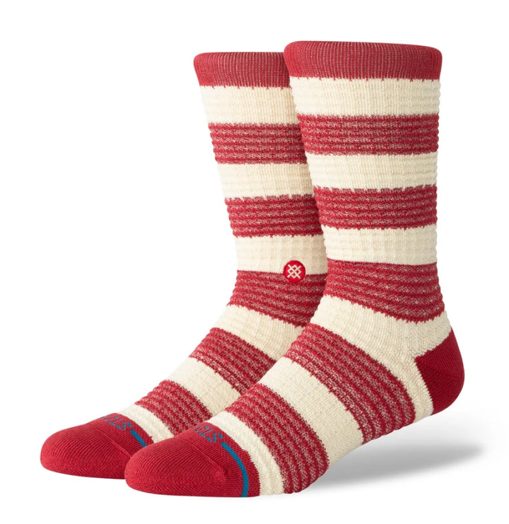 Stance Peppermint Waffle Crew Socks