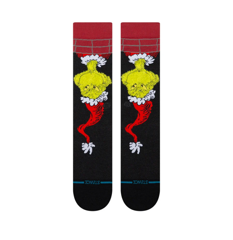 Stance The Grinch x Stance Down The Chimney Crew Socks