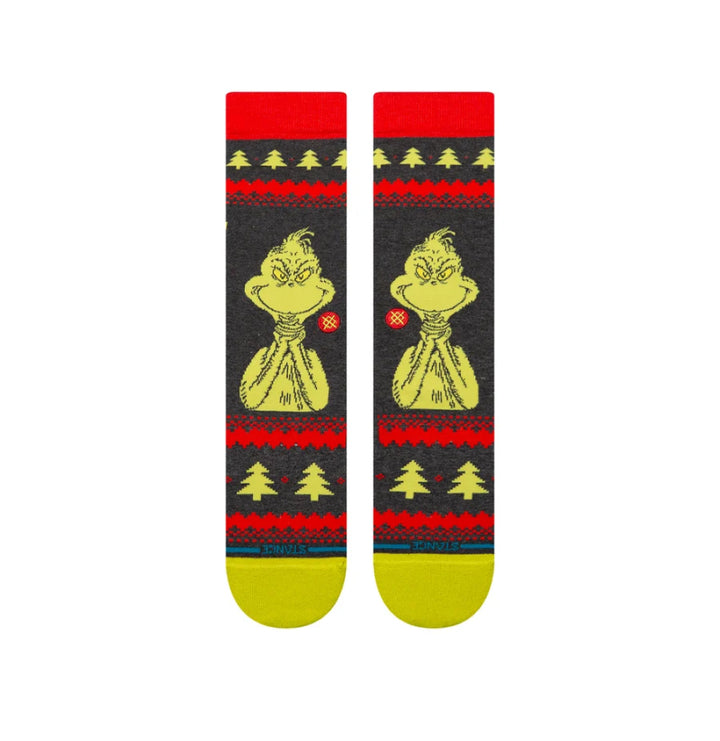 Stance The Grinch x Stance Grinch Sweater Crew Socks