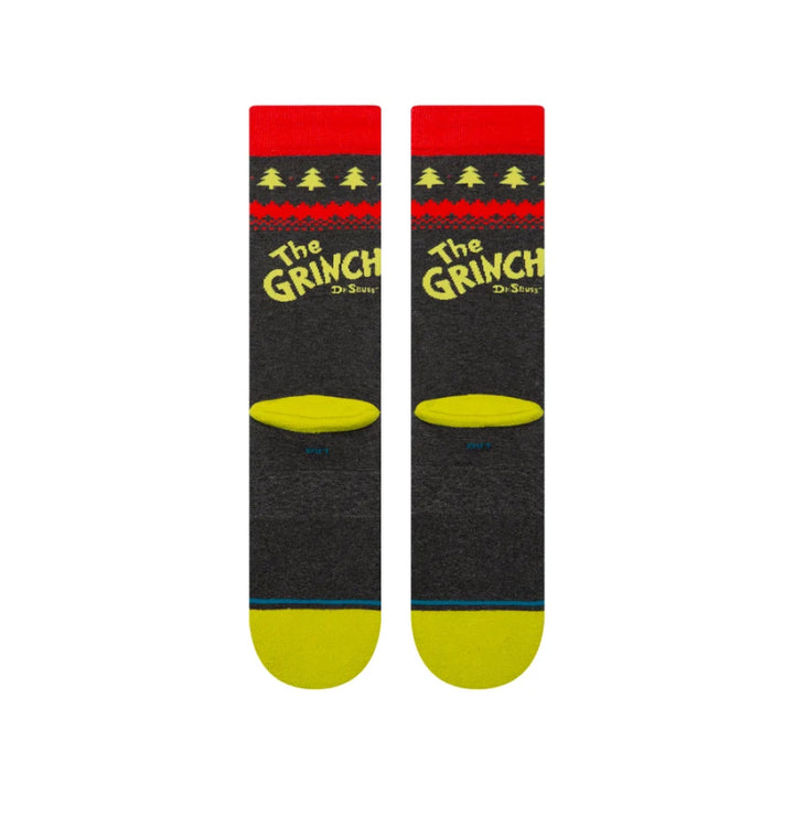 Stance The Grinch x Stance Grinch Sweater Crew Socks