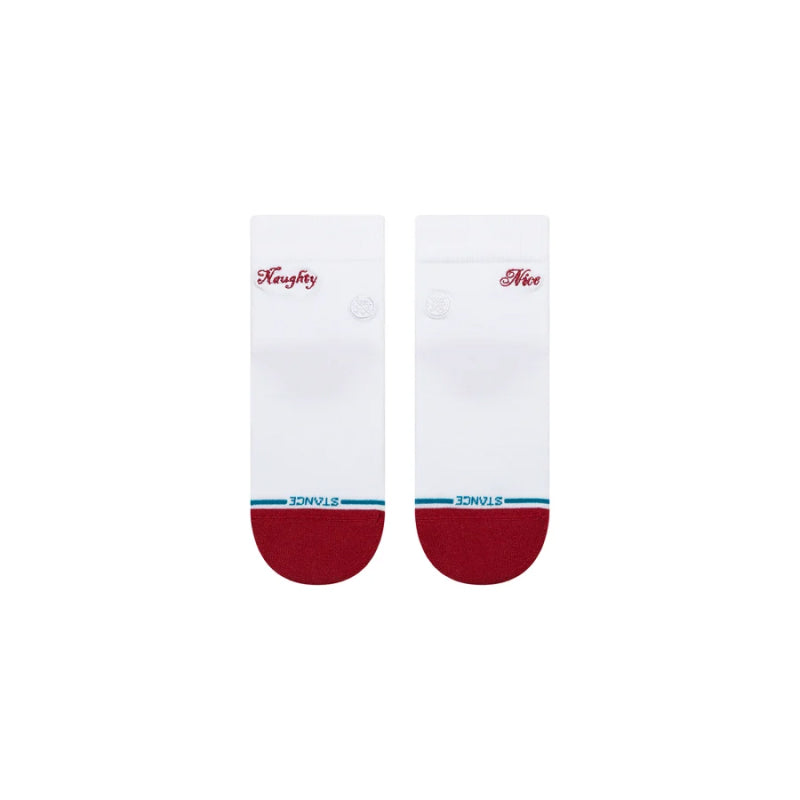 Stance Womens Naughty Or Nice Quarter Socks