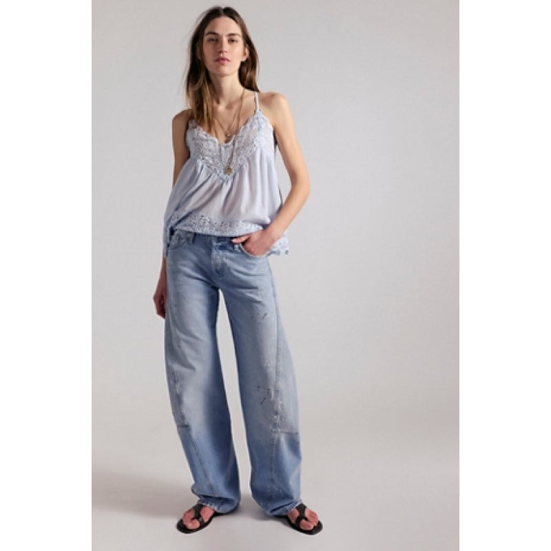 Free People Fable Twisted Seam Jeans