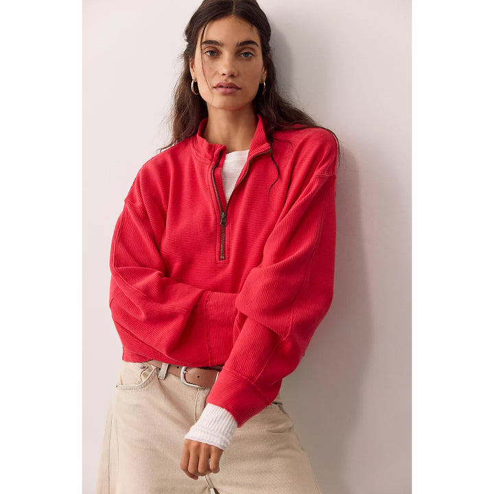 Free People We The Free Celeste Quarter Zip