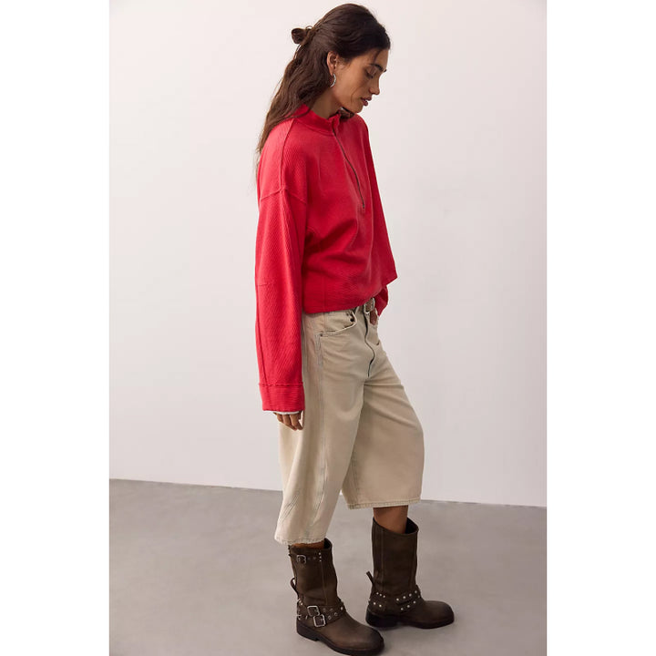 Free People We The Free Celeste Quarter Zip