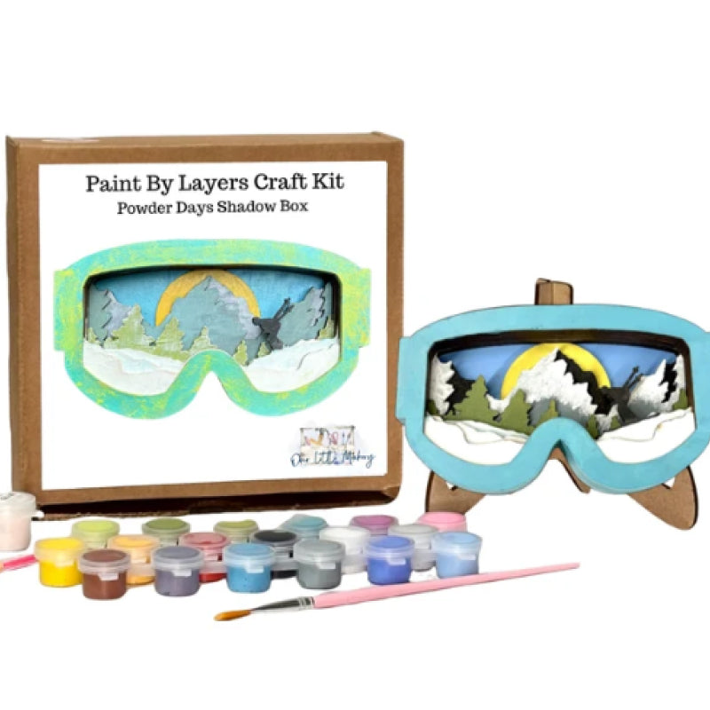 Our Little Makery Paint By Layers Craft Kit