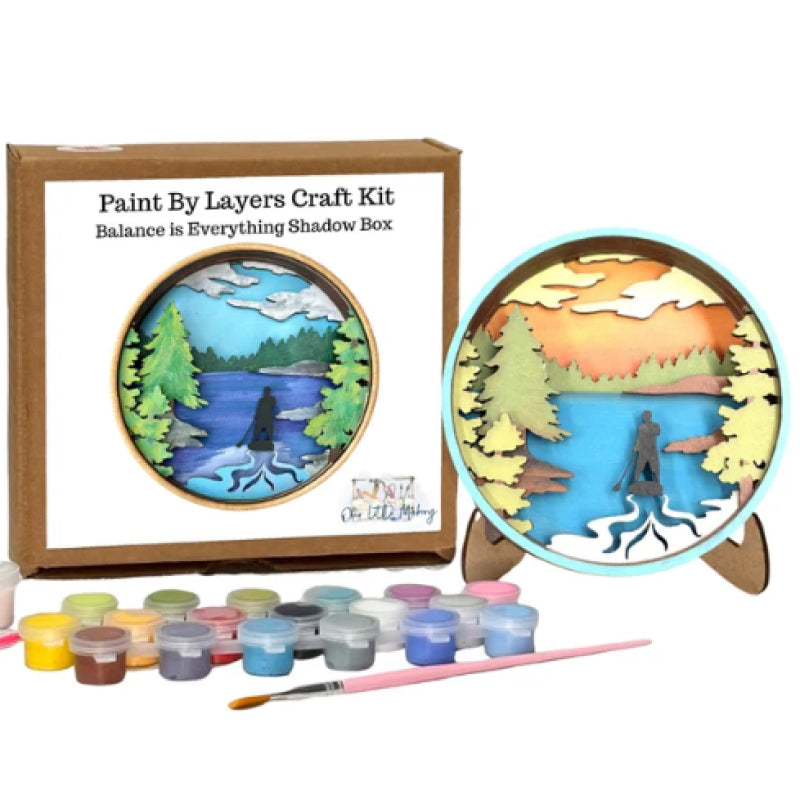 Our Little Makery Paint By Layers Craft Kit