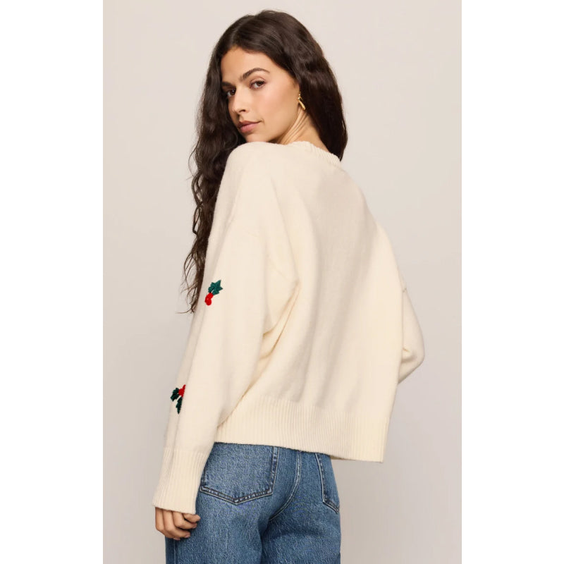 Z Supply Holly Berry Sweater