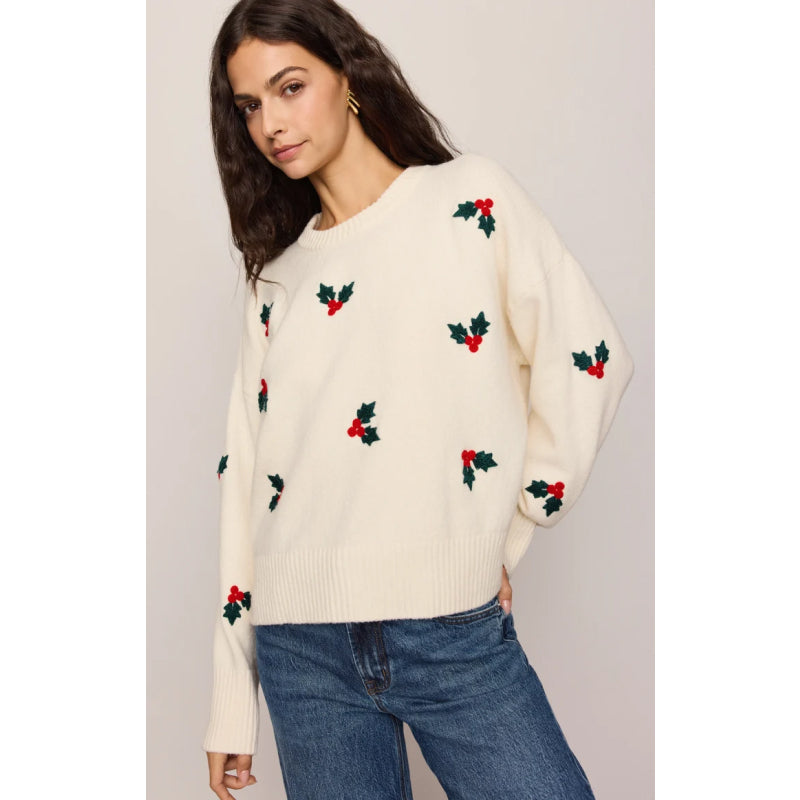 Z Supply Holly Berry Sweater