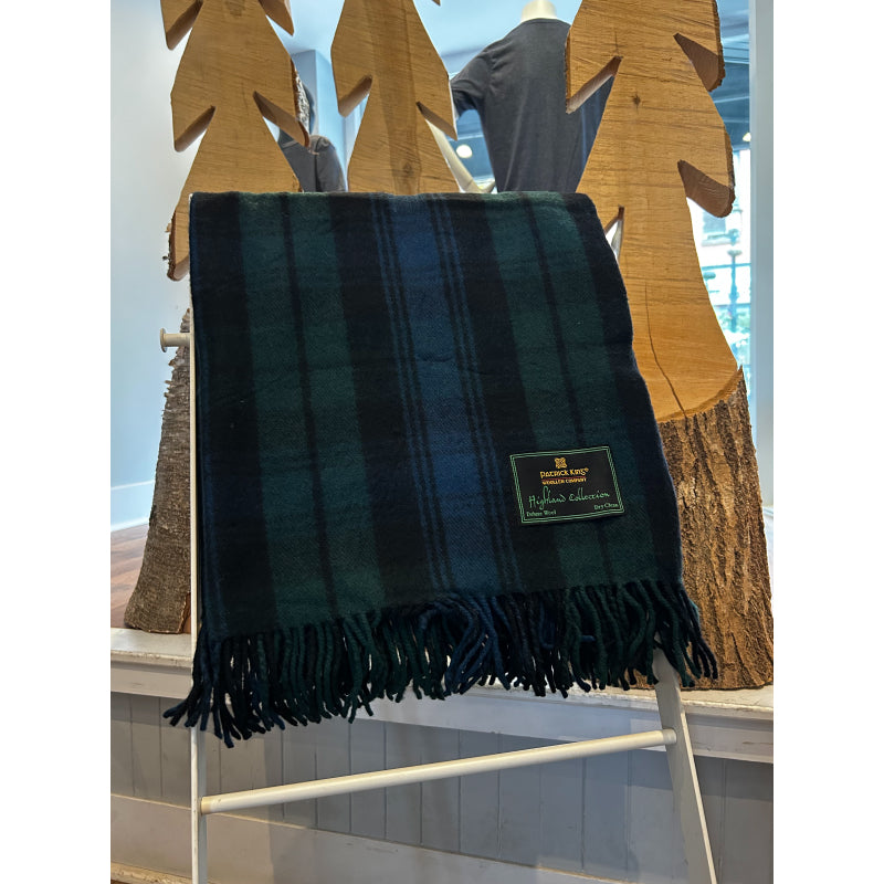 Patrick King Woollen Company - Merino Wool Tartan Blankets