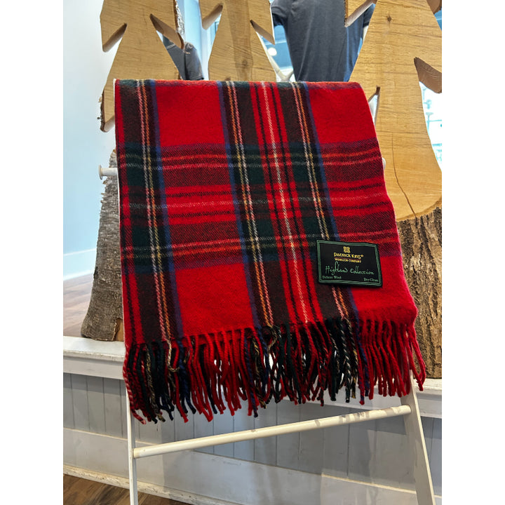 Patrick King Woollen Company - Merino Wool Tartan Blankets