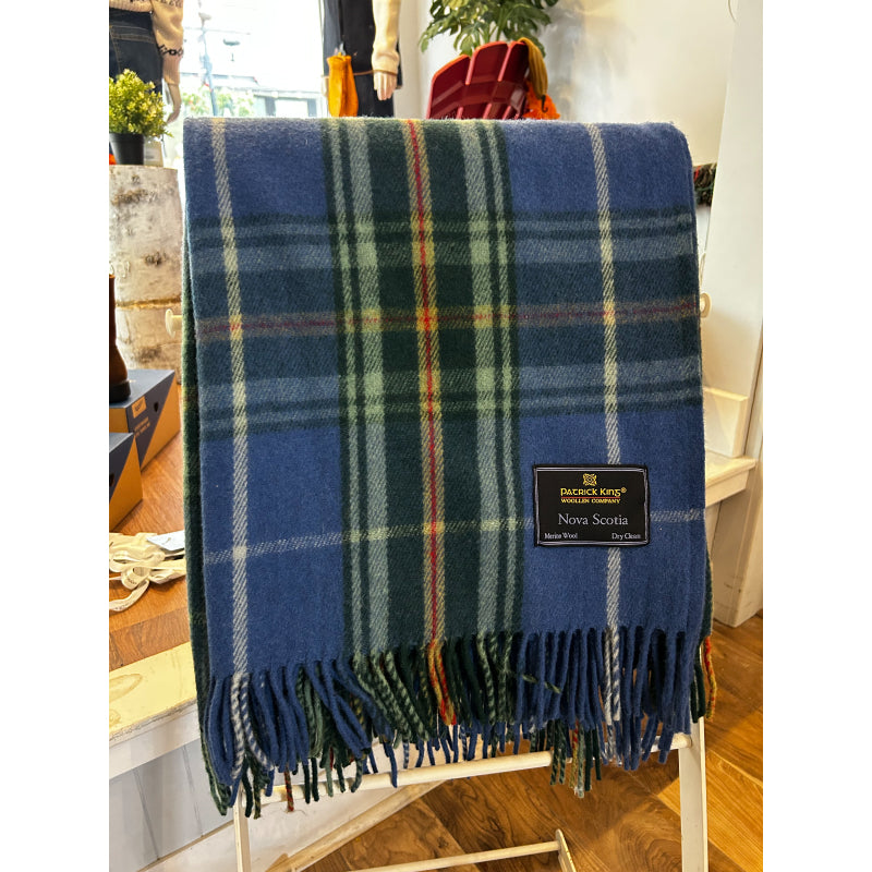 Patrick King Woollen Company - Merino Wool Tartan Blankets