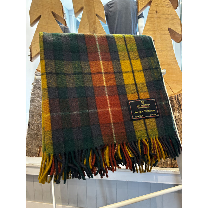 Patrick King Woollen Company - Merino Wool Tartan Blankets