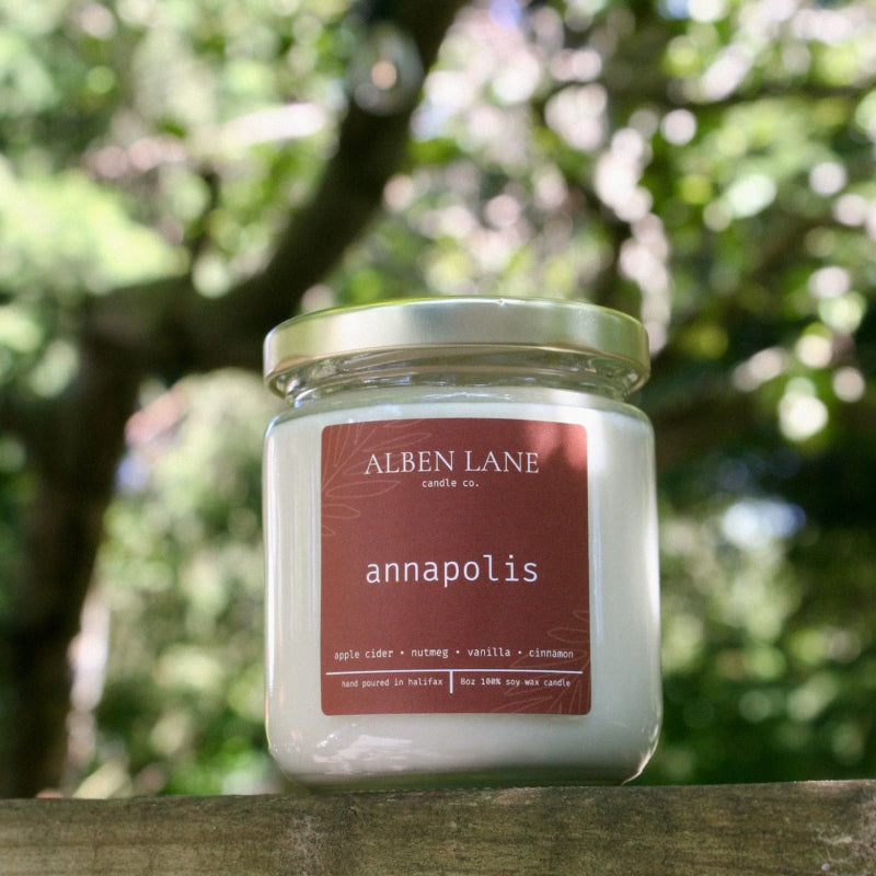 Alben Lane 8oz Candle - annapolis