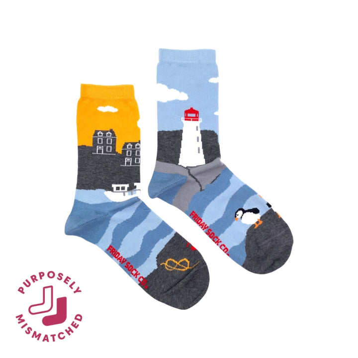 Friday Sock Co. - Women's East Coast Canadian Landscape Socks