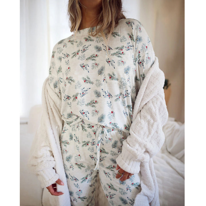 Ensemble pyjama doux avec oreiller Marna Splendid Brunch