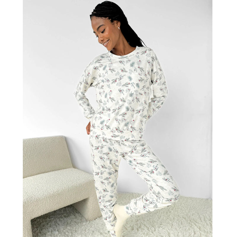 Ensemble pyjama doux avec oreiller Marna Splendid Brunch