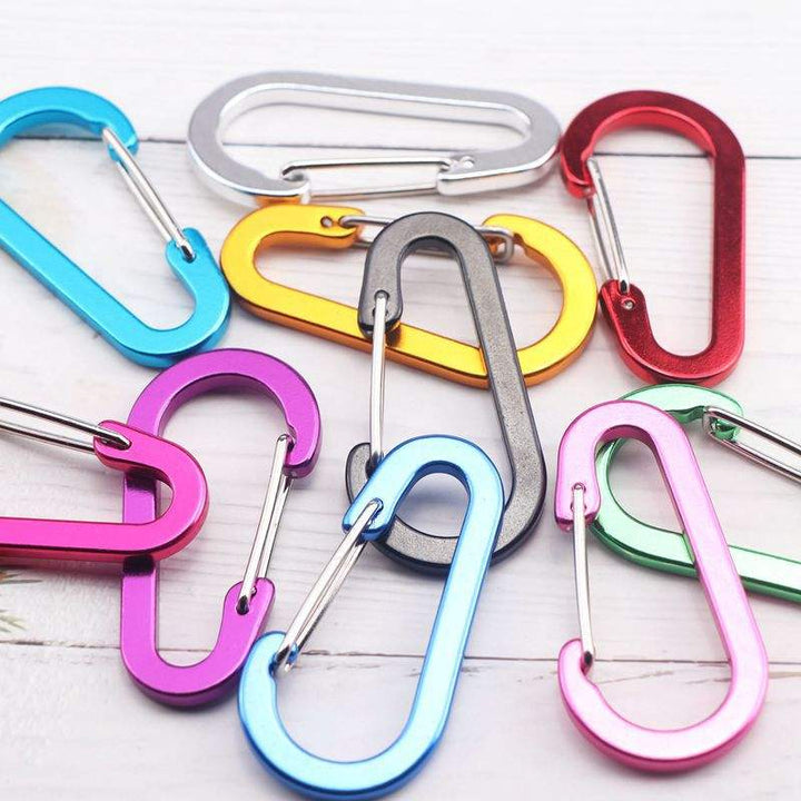 Aluminum Hook Carabiner Clip Keychain