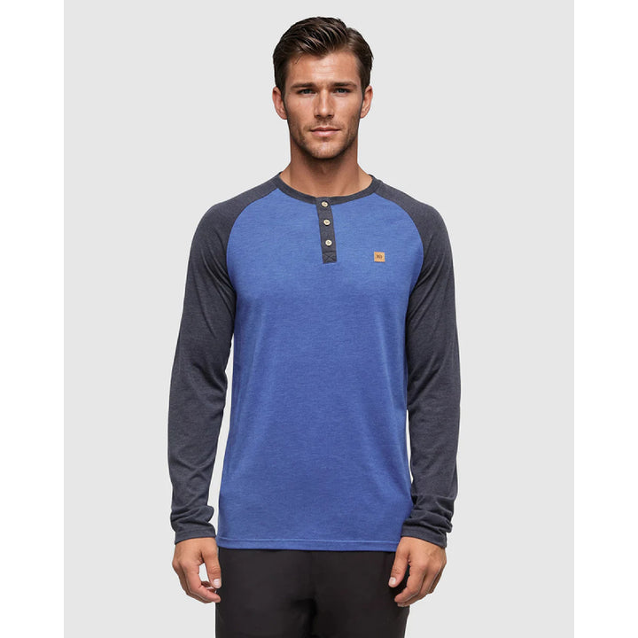 Tentree Pull à manches longues Henley classique pour homme