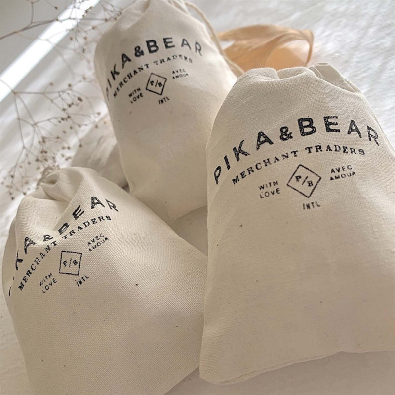 Pika & Bear "Total Eclipse of the Heart" Heart Stud Earrings