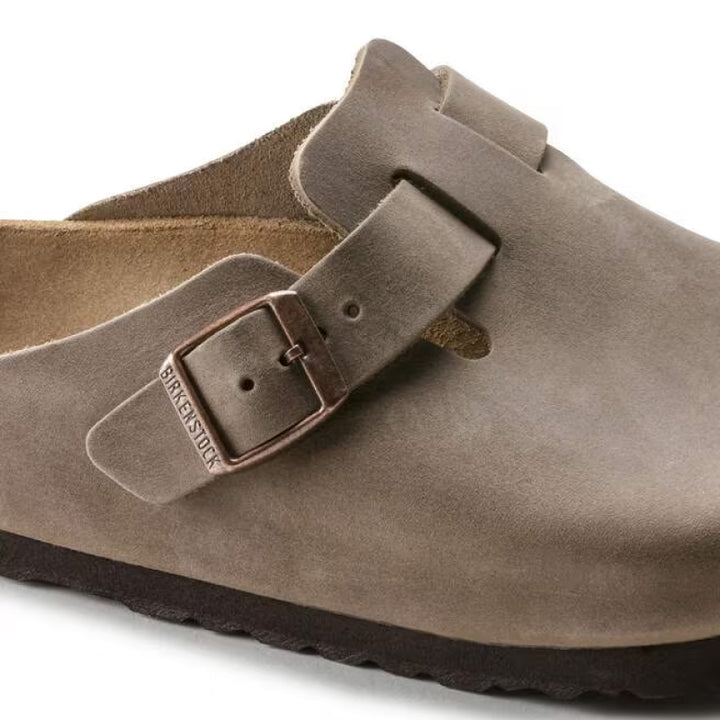 Birkenstock Boston Tobacco Oiled Leather - Regular
