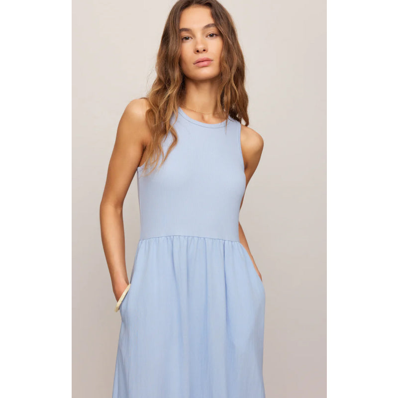 Z Supply Charlotte Rib Midi Dress