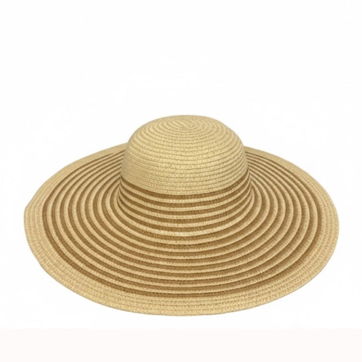 Take It Outside Essentials Striped Straw Beach Hat