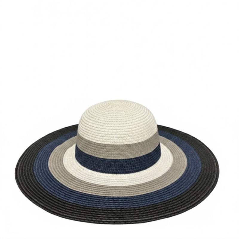 Take It Outside Essentials Striped Straw Beach Hat