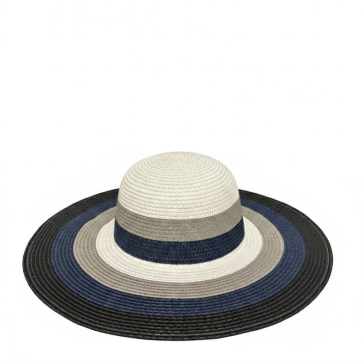 Take It Outside Essentials Striped Straw Beach Hat