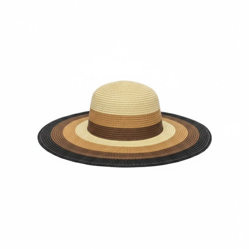 Take It Outside Essentials Striped Straw Beach Hat