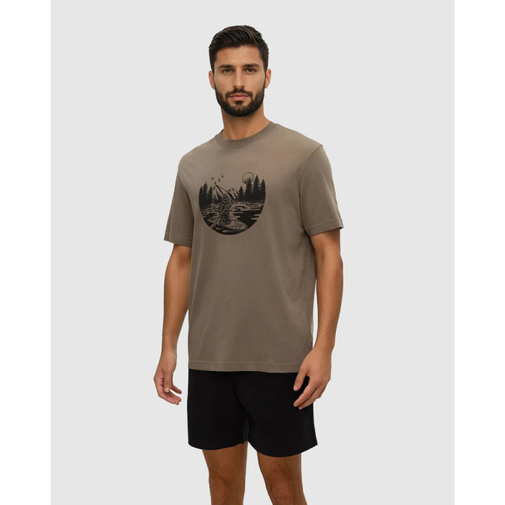 T-shirt Portal « Lake Life » régénératif pour homme Tentree