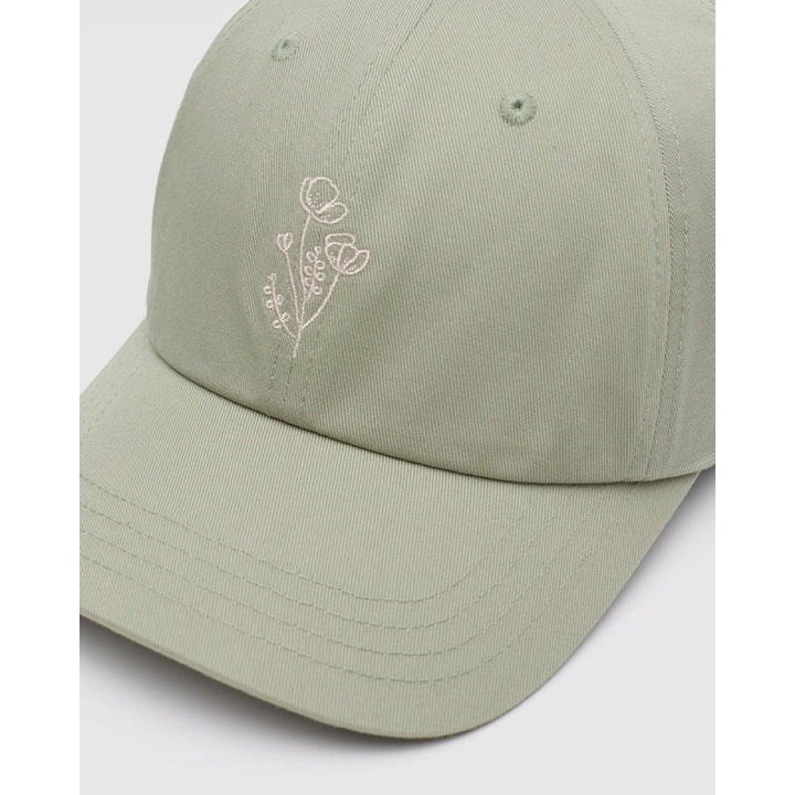 Tentree Flower Embroidery Peak Hat