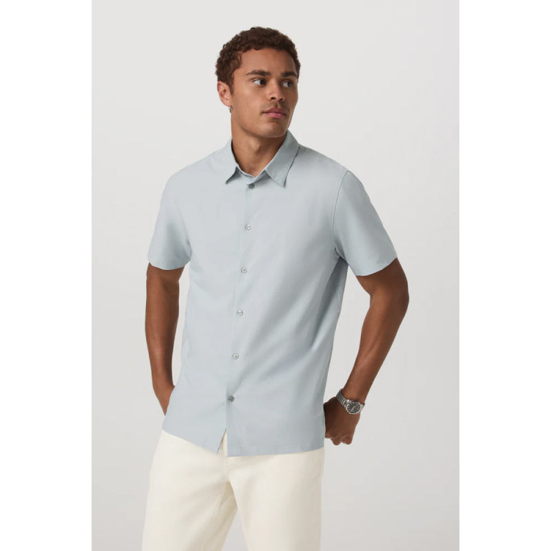 Vuori Manhattan boutonné à manches courtes pour hommes