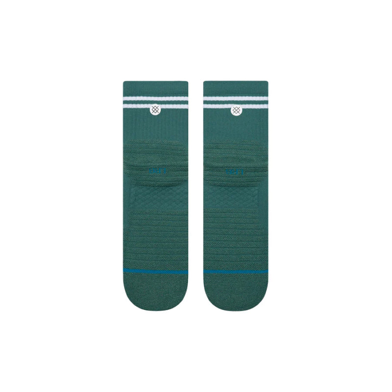 Stance Golf Lined Up Mid Quarter Sock