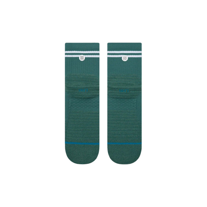 Stance Golf Lined Up Mid Quarter Sock