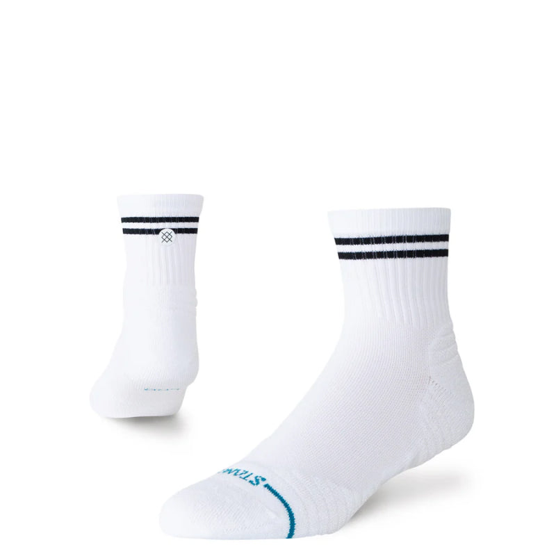 Stance Golf Lined Up Mid Quarter Sock