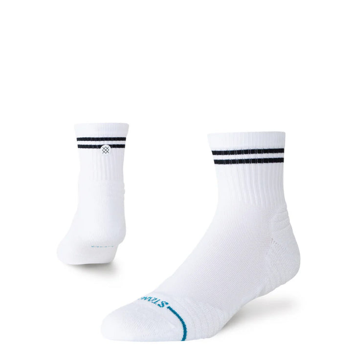 Stance Golf Lined Up Mid Quarter Sock