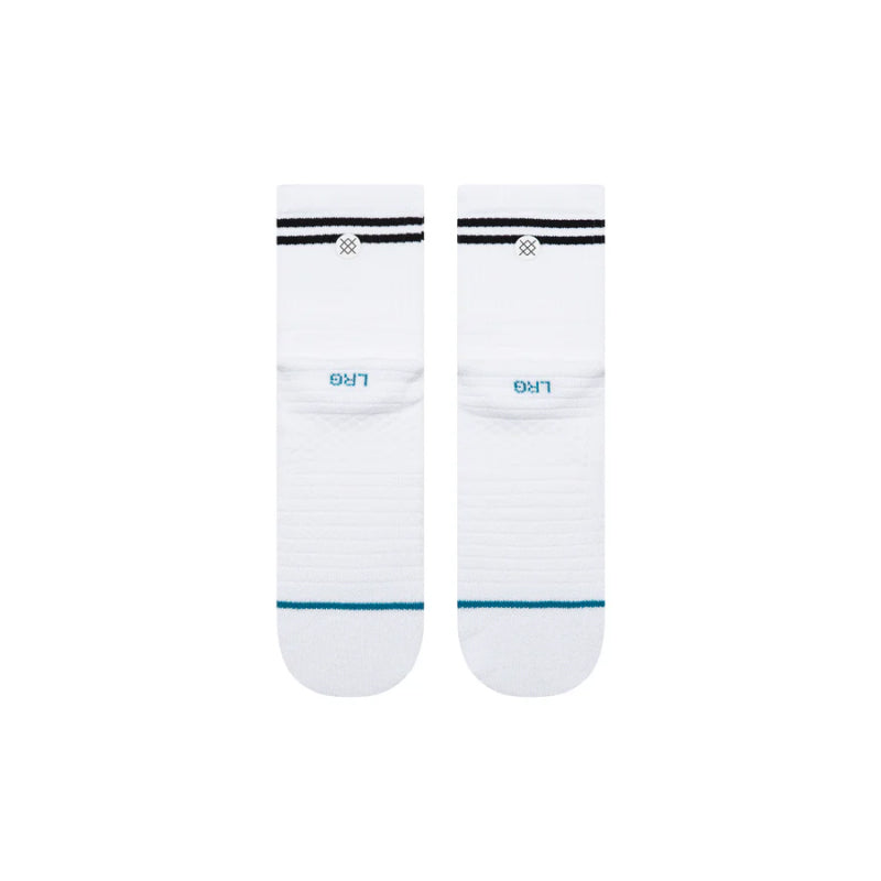 Stance Golf Lined Up Mid Quarter Sock