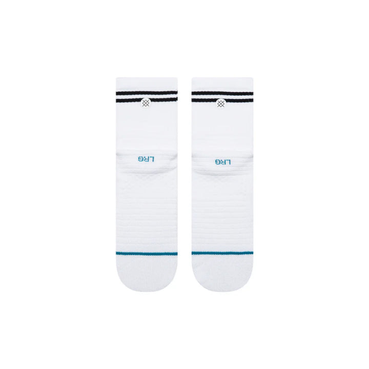 Stance Golf Lined Up Mid Quarter Sock
