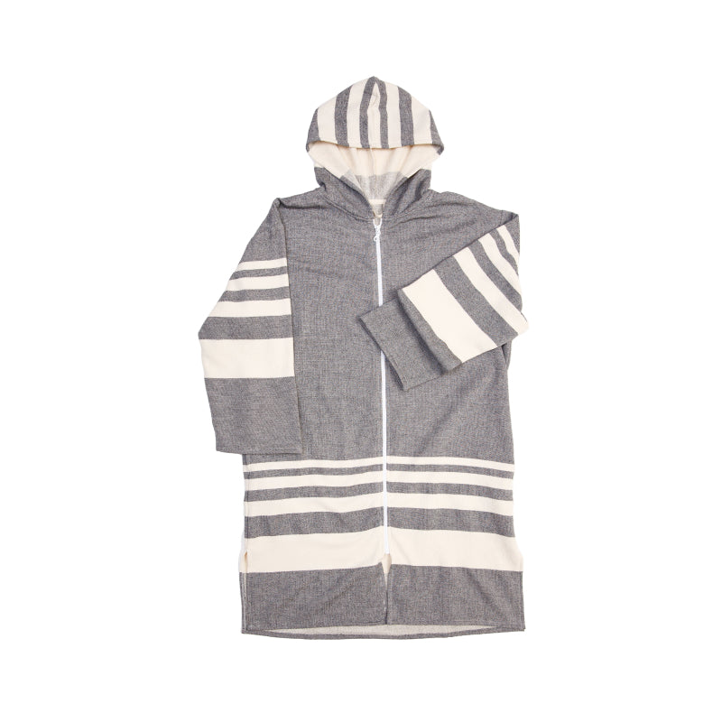 Tofino Towel THE GALE | Unisex Terry Lined Zip Poncho
