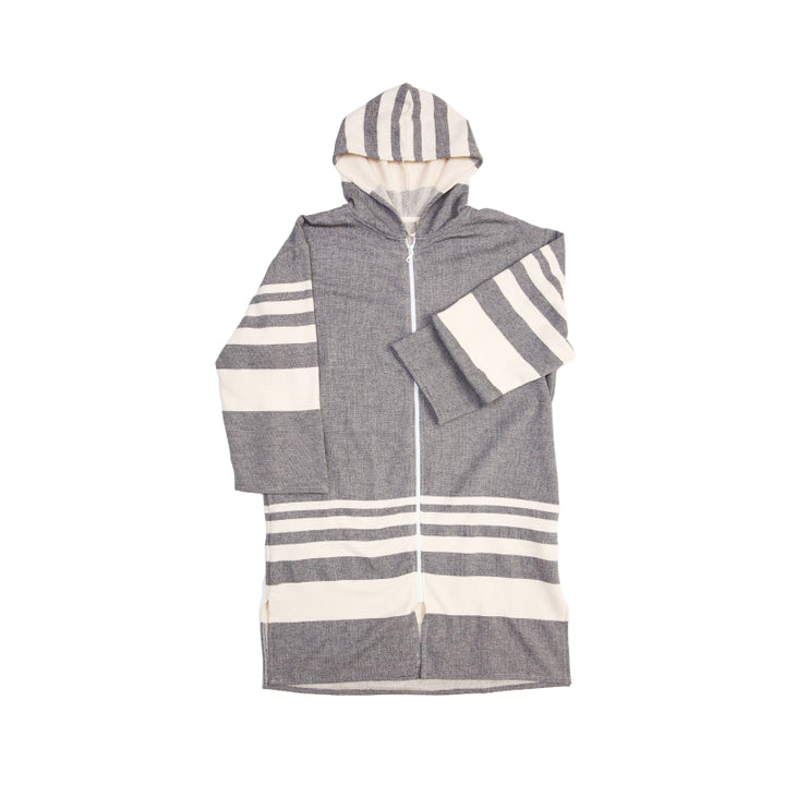 Tofino Towel THE GALE | Unisex Terry Lined Zip Poncho