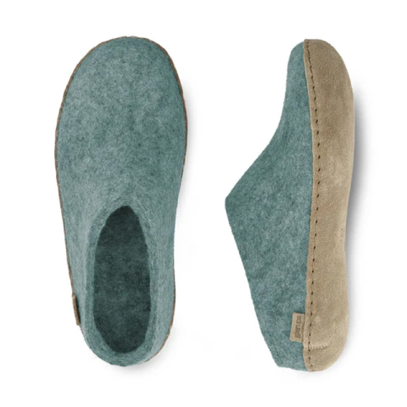 Glerups Slip-On - Leather - North Sea