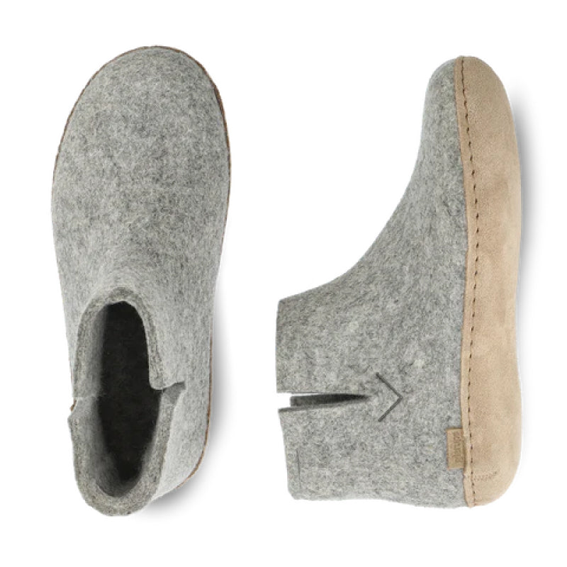 Glerups Boot - Leather - Grey