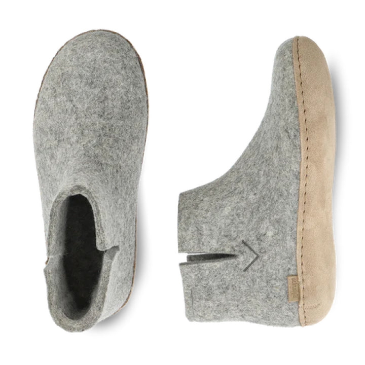 Glerups Boot - Leather - Grey