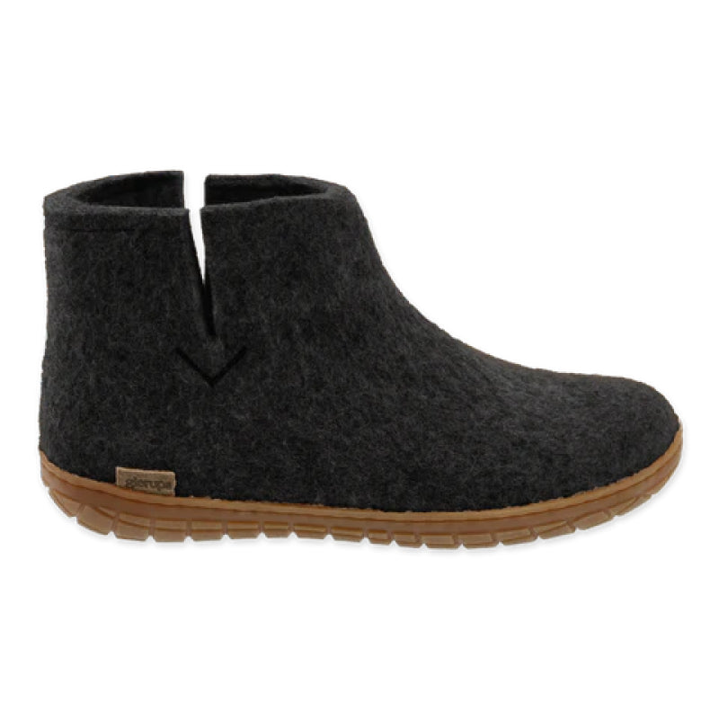 Botte Glerups - Caoutchouc Miel - Charbon