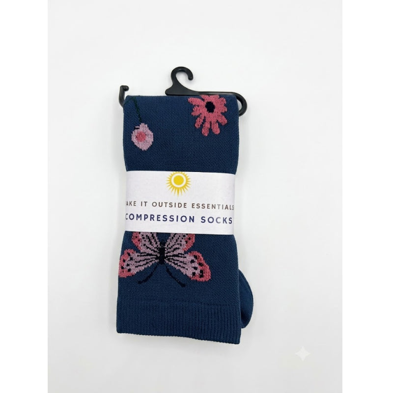 Take It Outside Essentials Bright Compression Socks