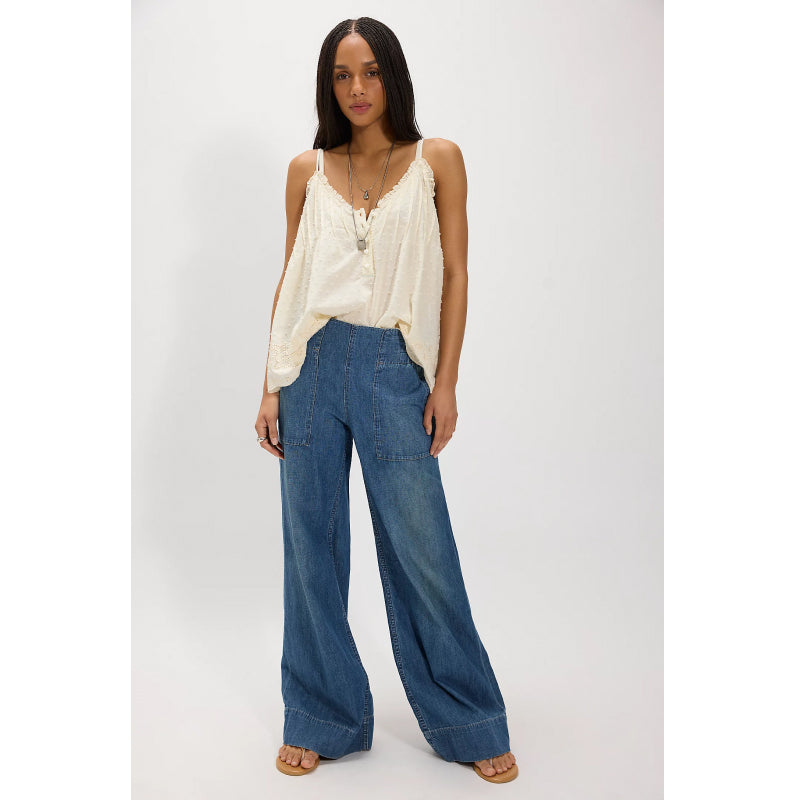 Pull-on en jean Breezy Free People