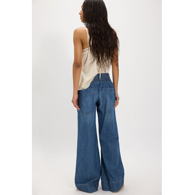 Pull-on en jean Breezy Free People