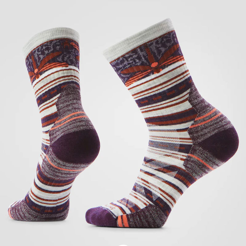 SmartWool Women's Hike Targeted Cushion Dragon Stitch Mid Crew Socks